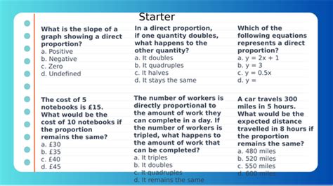 Inverse proportion full lesson | Teaching Resources