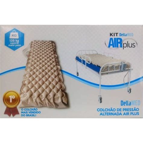 COLCHAO PNEUMATICO AIR PLUS COLCHAO E MOTOR 110V DELLAMED Em Oferta