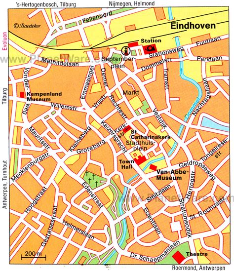 Eindhoven Map - Netherlands