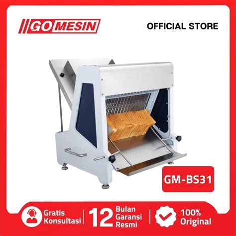 Mesin Pemotong Roti Gm Bs Bread Slicer Slice Mesin Usaha Murah