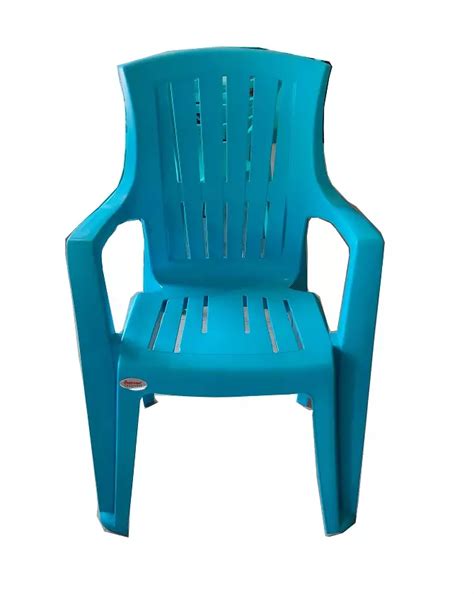 Buy Supreme Turbo Super Plastic Monobloc With Arm Chair Ocean Blue