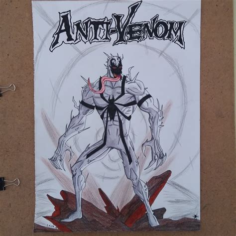 Hand-drawn Anti-Venom : r/thevenomsite