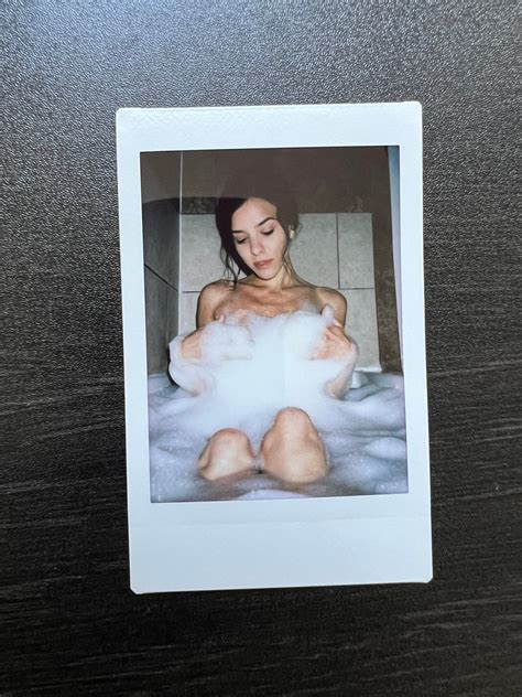 Nude Art Model Instax Mini Film Bubbles Print No Etsy
