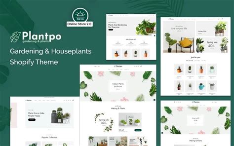 Plantpo Gardening Houseplants Shopify Theme