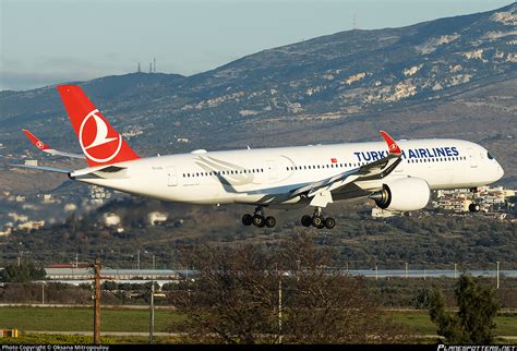 Tc Lgl Turkish Airlines Airbus A350 941 Photo By Oksana Mitropoulou