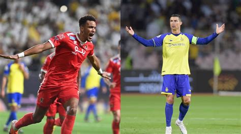 Cristiano Ronaldos Attitude Left Al Wehda Striker Jean David Beauguel