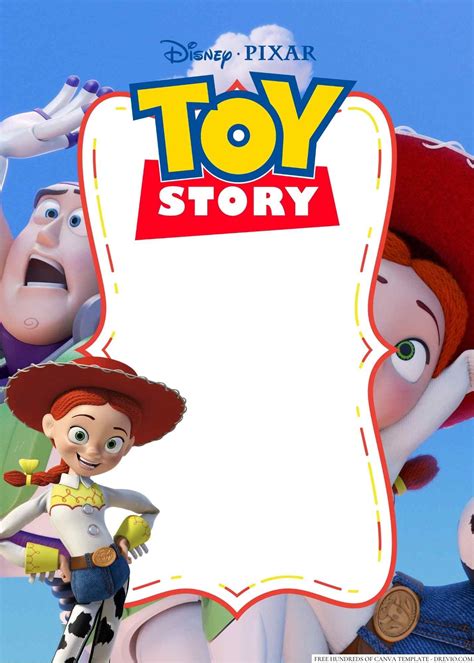 Toy Story Jessie Birthday Invitation Templates Free Printable