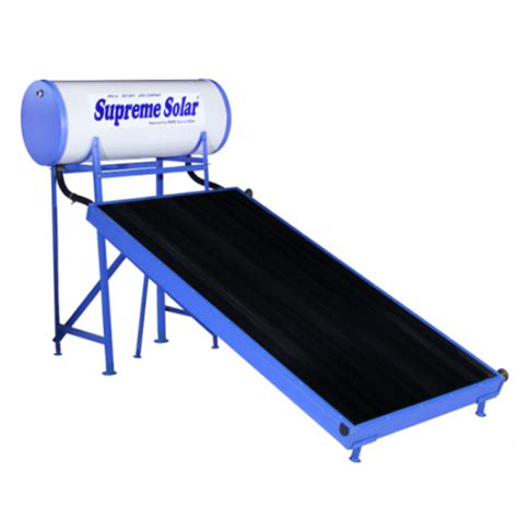 Stainless Steel And Aluminium Freestanding Supreme Fpc Solar Water Heater Warranty 5 Years At