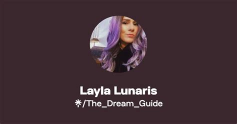 Layla Lunaris Instagram Tiktok Linktree