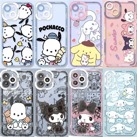Cinnamoroll Pochacco Casing For INFINIX SMART 9 8 Pro HOT 50 40i 40 Pro Note 40 30 Pro VIP TECNO