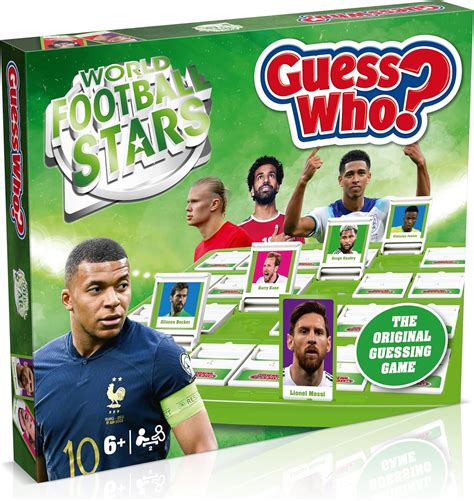 Winning Moves Le Stelle Del Calcio Mondiale Indovina Chi Gioco Da