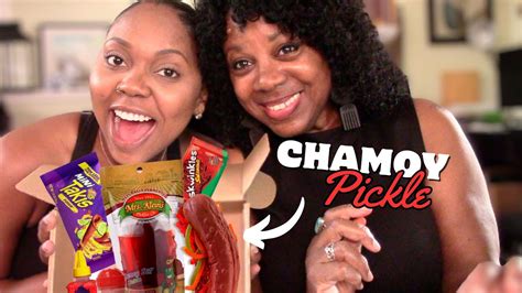 Trying Viral Tiktok Chamoy Pickle Kit Youtube