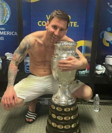 Photo Of Messi Holding Copa America Trophy Is Instagram Most Liked - I ...