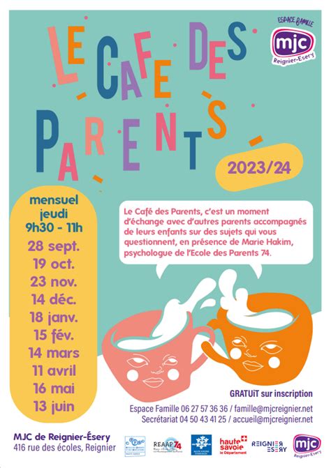 Rentr E Du Caf Des Parents Commune De Reignier Sery