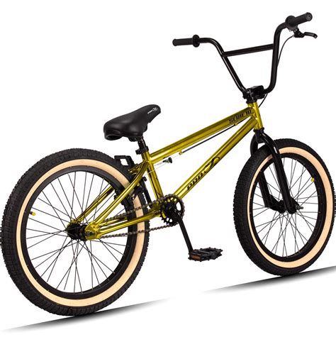 Bicicleta Bmx S Rie Aro A O Hi Ten K Cog Dourado Pro X