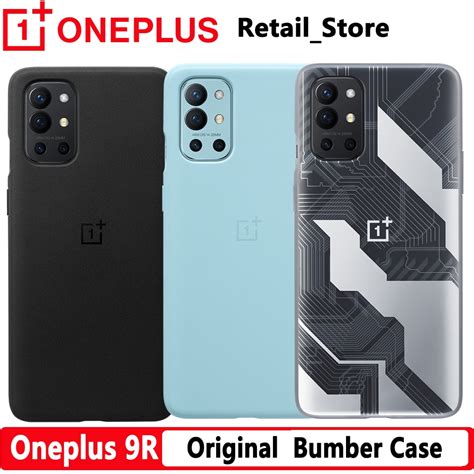 Oneplus Funda Protectora Original Para M Vil Carcasa Trasera De Piedra