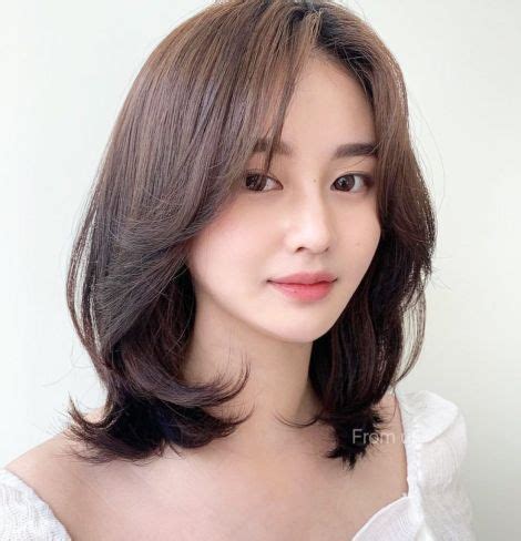 Asian Collarbone Cut With Facial Framing Layered Haircuts Shoulder