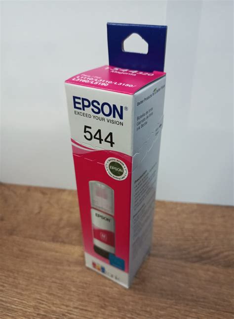 Botella De Tinta Epson 544 Magenta Ingecopias