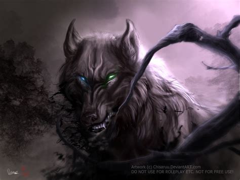 Realm One Hour Painting Practise By Chisaruu On Deviantart Canine