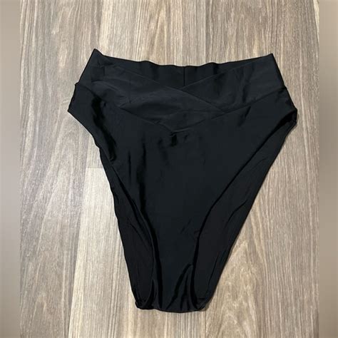 Aerie Swim Nwt Aerie High Cut Cheeky Bikini Bottom Poshmark