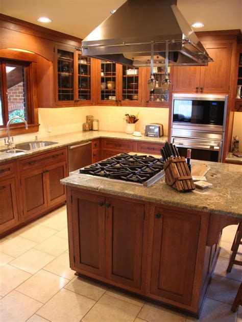 Kitchen Island Cooktop | Houzz