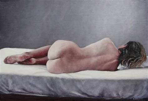 Nude II 2012 Painting By Elizabeth A Adams Saatchi Art