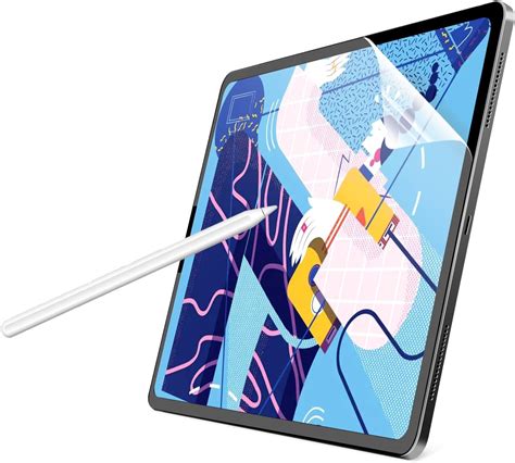 Mobdik Pack Paper Screen Protector Compatible With Ipad Pro