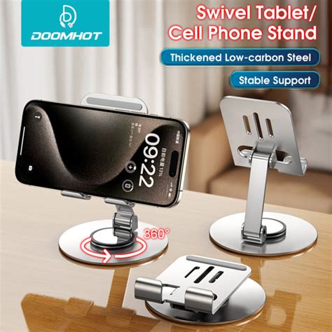 Doomhot Universal Phone Stand Stable Low Carbon Steel Tablet Holder