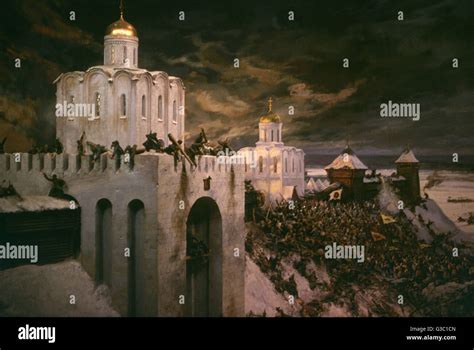 Mongol Attack On The Town Vladimir Hi Res Stock Photography And Images