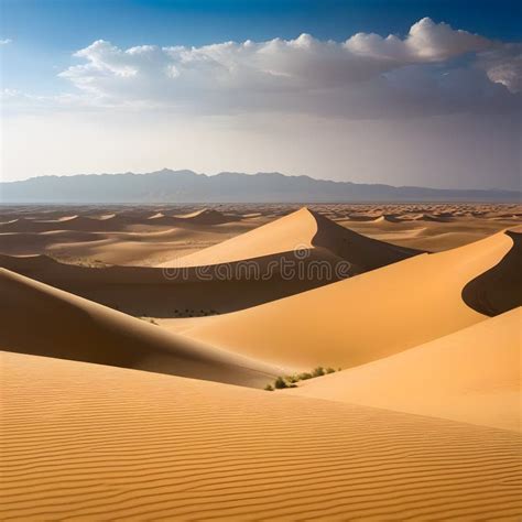 Hot Desert Ai Generatet Stock Illustration Illustration Of Desert
