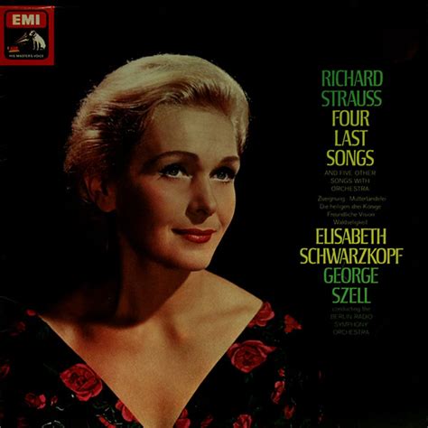 Schwarzkopf Szell R Strauss 4 Last Songs 5 Orch Songs Berlin RSO