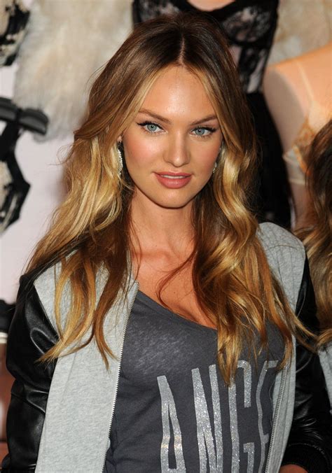 Pin By Callie On Bombshell Candice Swanepoel Hair Hair Styles Loose