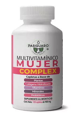 Complexo multivitamínico feminino 120 comprimidos de 900 mg MercadoLivre