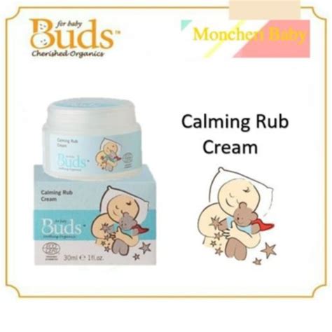 Buds Soothing Organics Calming Rub Cream Ml Expiry March