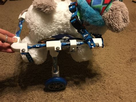 how to build a wheelchair for dogs