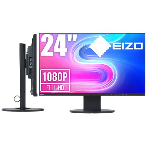 Bezramkowy Monitor 24” Eizo Flexscan Ev2450 Led Ips Full Hd 1920x1080 A