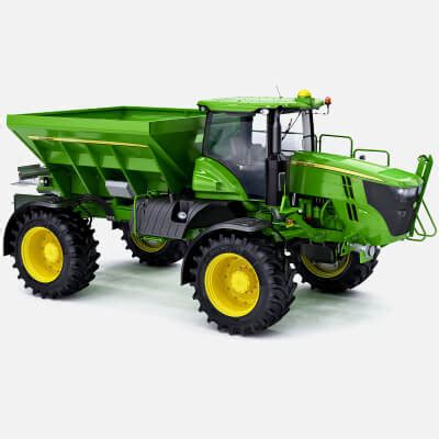 John Deere DN485 Spreader 3D Model By Modelspro