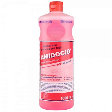 Dreiturm Amidocid Sanitär Schwimmbad Kraftreiniger Konzentrat 1 Liter