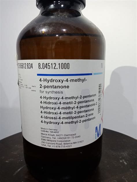 4 Hydroxy 4 Methyl 2 Pentanone VNK Supply Services