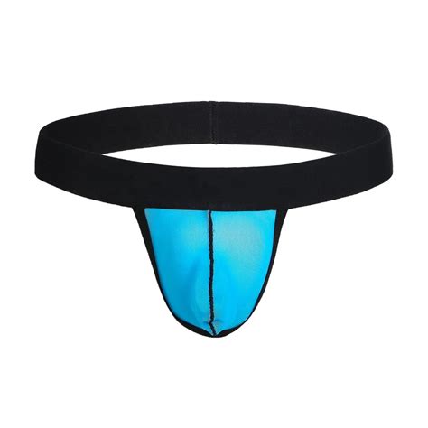 Alibaba New Arrival Gay Thong Sexy Mens Mesh Underwear With Sheer
