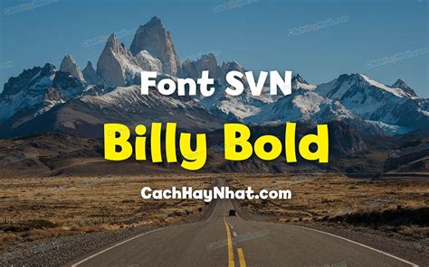 Download Font Svn Billy Bold Việt Hóa Font Vui Nhộn Download Fonts