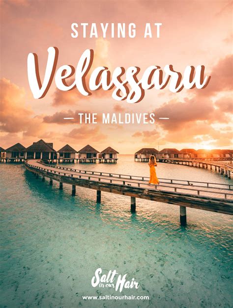 VELASSARU MALDIVES - Water Villa Stay at Velassaru, The Maldives