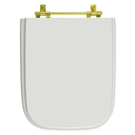 Tampa De Vaso Poliester Tivoli Branco Para Bacia Ideal Standard