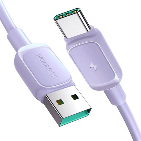 Kabel Usb Usb C 3A 1 2M Joyroom S Ac027A14 Fioletowy JoyRoom