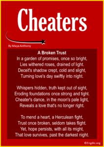 20 Sad Poems about Cheating & Lying - EngDic