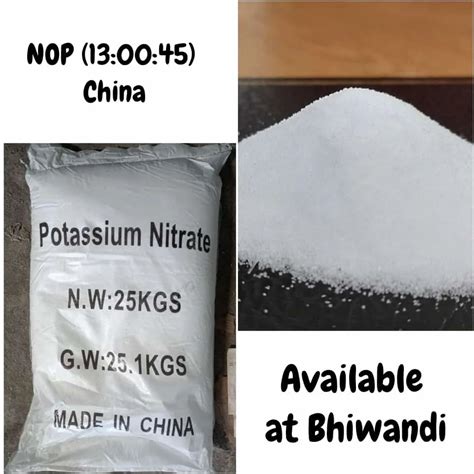 Powder White Potassium Nitrate Kg Hdpe Bag At Kg