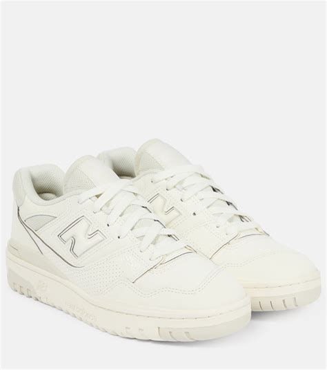 550 Leather Sneakers In Beige New Balance Mytheresa