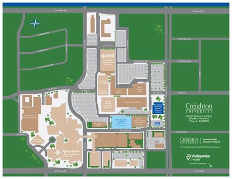 Campus Maps and Directions | Creighton University