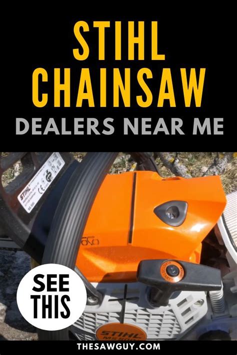 Stihl Chainsaw Dealers Near Me The Saw Guy Stihl Chainsaw Stihl