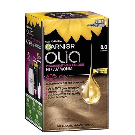 Buy Garnier Olia Blonde Permanent Hair Colour No Ammonia Oils Online At Chemist Warehouse